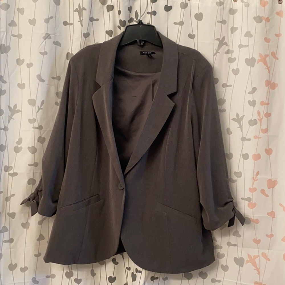 Gray Blazer